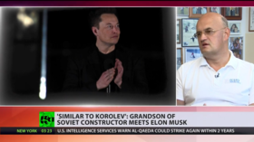 ‘Every day SpaceX people walk past photo of my grandad’: Descendant of Sergey Korolev talks to RT about meeting Elon Musk (VIDEO)