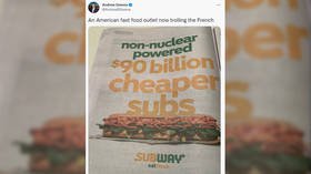 Subway sandwiches ridicule France & AUKUS submarine controversy with ad boasting of '$90 billion cheaper subs'