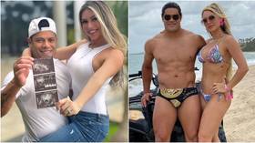 Keeping it in the family: Brazilian star Hulk announces NIECE of ex-wife is pregnant with his baby (PHOTO)