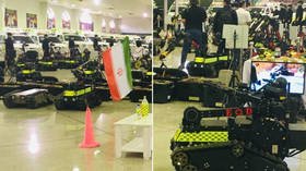Iran unveils new bomb-detecting robots in latest show of military strength
