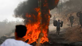 1 Palestinian killed, 12 reportedly injured by gunfire as protesters clash with Israeli forces near Nablus