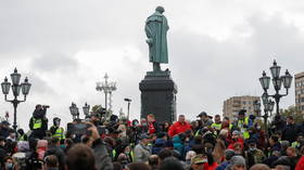 Communists rally in central Moscow to protest about capital city election results, largest opposition party made gains in regions