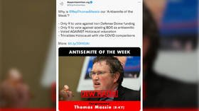 ‘Appalling slander’: Stop Antisemitism org ripped after branding GOP congressman ‘Jew hater’ for voting against Iron Dome funding