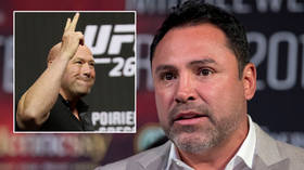 ‘You pathetic piece of sh*t’: Boxing veteran De La Hoya hammers White after UFC boss claims he faked Covid, calls him a crackhead