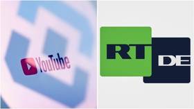 ‘Act of censorship’: Russian media watchdog writes to YouTube about deleted German-language RT channels, demanding explanation