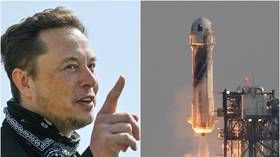 ‘It could have a different shape potentially’: Musk mocks Bezos’ phallic rocket after dismissing rival’s complaint