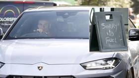 Ronaldo’s driver ‘left waiting SEVEN HOURS for petrol to fill up star’s Bentley’ amid UK crisis but leaves without a drop