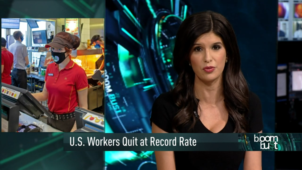 Record number of Americans quitting & China properties get boost ...