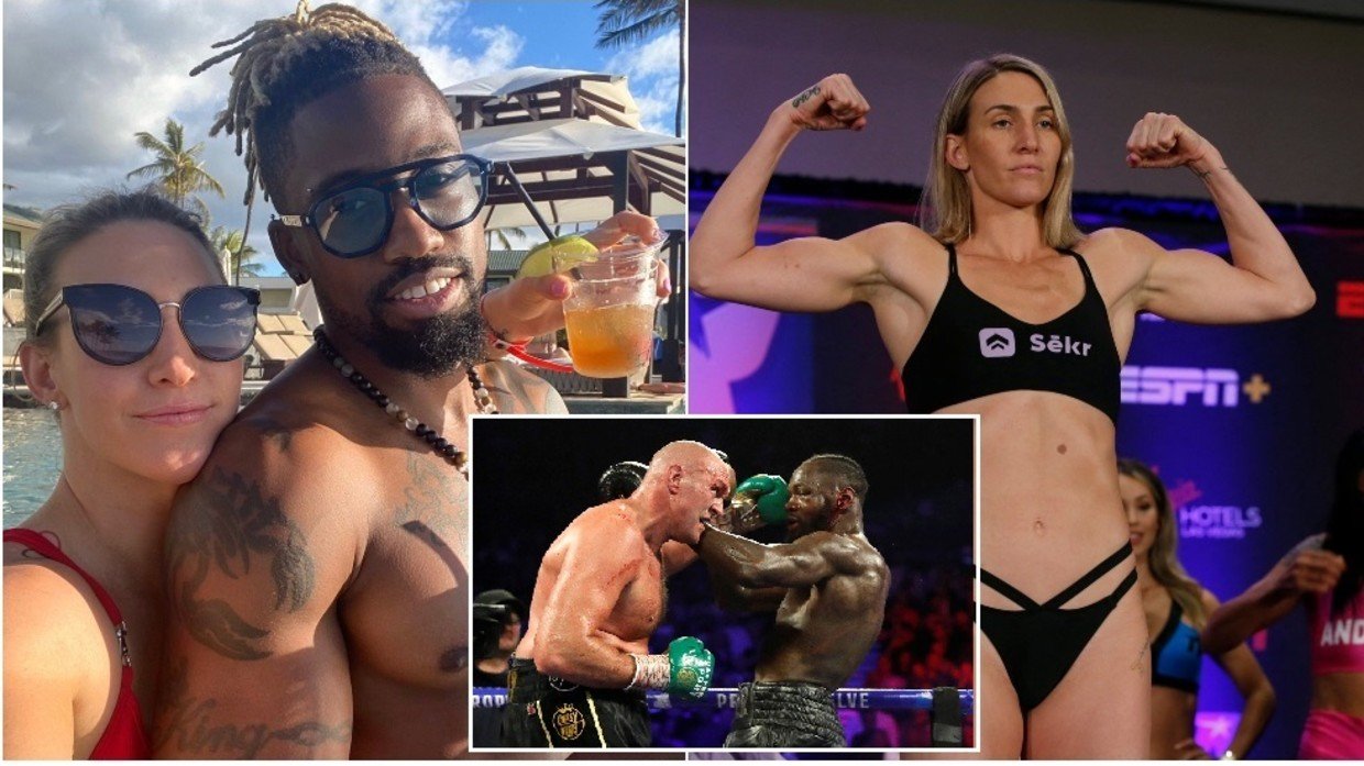 'Mi rey es el chocolate': la boxeadora Mayer comparte una foto con su novio negro en una extraña disputa racista en línea sobre la pelea Fury-Wilder - Reuters