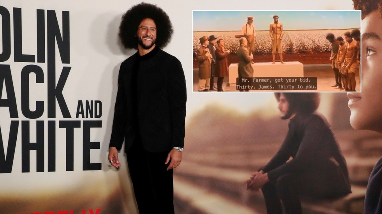 Colin Kaepernick's Netflix Show 'Colin in Black and White' Compares the NFL  to Slavery