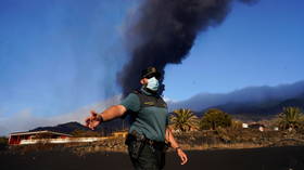 Volcanic ash forces shutdown of airport at Spain’s La Palma island