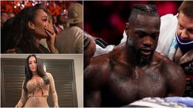 Crying shame: Wilder fiancée seen in tears at ringside as American KO’d by Fury before being taken to hospital (VIDEO)