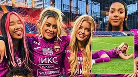 ‘You’ve disgraced the club’: Fan fury after ‘Bad Barbie’ Tiktok sensation films herself thrusting against pitch at stadium (VIDEO)