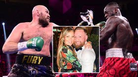 UFC star McGregor lavishes praise on Fury and Wilder... but can’t resist dig at Poirier over ‘fake celebrating’ a ‘freak injury’