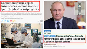 Daily Express RETRACTS story on Russia ‘stealing’ Sputnik V vaccine recipe, but the original fake-news publisher the Sun persists