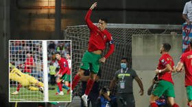 ‘This is ridiculous’: Ronaldo receives mockery for trumpeting his latest hat-trick... scoring against 94th-ranked Luxembourg again