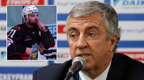 ‘We have to pressure them’: Hockey chief wants new rules in Ukraine after black player leaves club over banned star’s monkey taunt