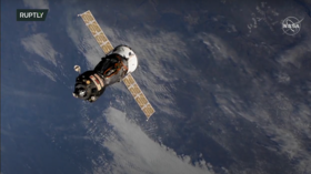 Russia's pioneering space movie crew undocks from ISS aboard Soyuz MS-18