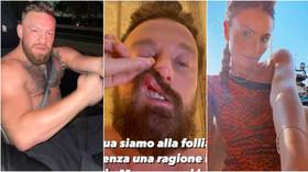 ‘Unstable and dangerous’: Conor McGregor accused of ‘attacking famous Italian DJ while partying in Rome’