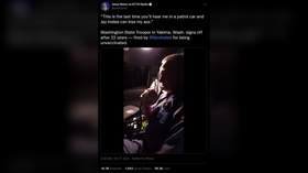 Viral VIDEO: Veteran state trooper forced out for refusing Covid jab, signs off for last time by telling governor to ‘KISS MY ASS’