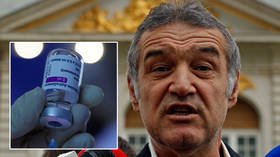 ‘If you don’t want to have children, get the vaccine’: Football owner dismisses Covid jab because it would ‘genetically modify me’