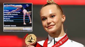 ‘You are a queen’: Gymnastics sensation Angelina Melnikova seizes on Simone Biles & Suni Lee absences to claim world crown (VIDEO)