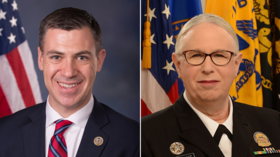 US representatives censored after calling transgender ‘1st female four-star’ admiral a man on Twitter