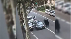 False alarm: Police clear office block in Paris suburb after reports of armed assailant… and find air-conditioning repair man