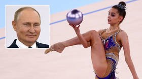 Brink of history: Vladimir Putin congratulates Dina Averina after gymnastics great becomes world champion for 15th time (VIDEO)