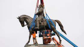 Melting statues to create modern art is a sign America hates its own history & no different from ISIS destroying Palmyra