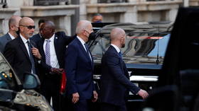 ‘Very green’: VIDEO of Biden’s massive 85-car motorcade ahead of climate summit leaves critics stunned