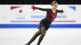 WATCH: Russian figure-skating prodigy Kamila Valieva breaks world record
