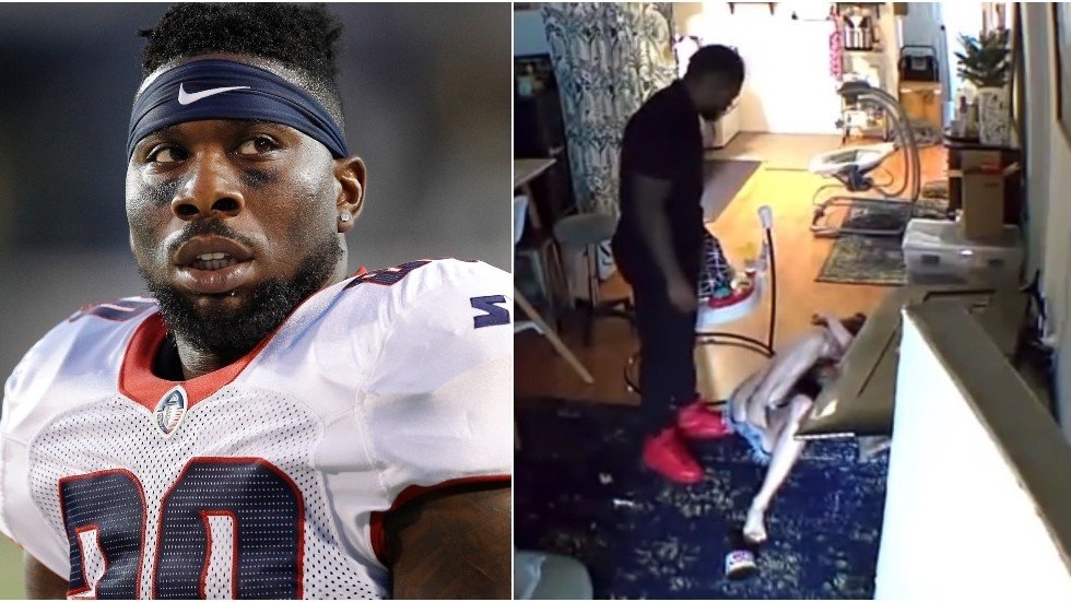 Ex-NFL Player Arrested After Savage Assault On Ex-girlfriend Caught On ...