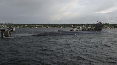 FILE PHOTO: The Seawolf-class fast-attack submarine USS Connecticut (SSN 22) © U.S. Navy/Lt. Mack Jamieson)