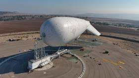 Israel to put massive military balloon in the sky (VIDEO)