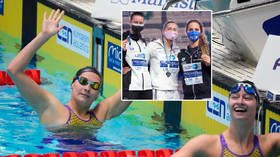 Five champions in one day: Female Russian stars strike gold on home territory at the European Short Course Swimming Championships