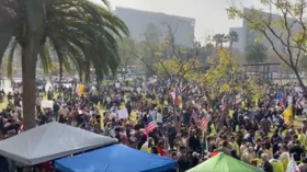 WATCH: Massive crowd gathers in LA to protest strict vaccine mandates
