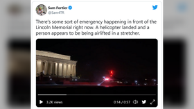 Helicopter lands at Lincoln Memorial to airlift ‘shooting victim’ found near Reflecting Pool (VIDEOS)