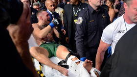 Conor McGregor explains why he reacted the way he did after horror leg break