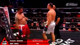 ‘Like a video game’: UFC vet Mir KO’d by boxing champ Pulev in bizarre event (VIDEO)