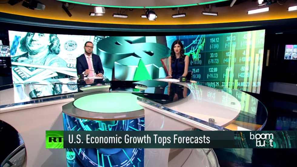 US economy grew faster than predicted in Q3 — RT Boom Bust