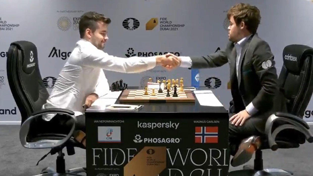 chess24.com on X: Ian Nepomniachtchi: After Ba8 I thought Black is nearly  winning but I should give huge credit to Magnus because he played in a  very interesting way #CarlsenNepo  /