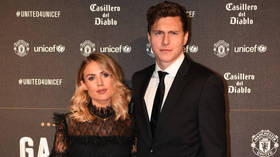 Man Utd star’s wife issues update after heart scare that forced him out of game