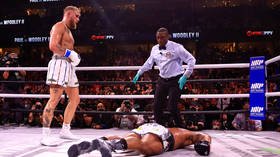 Jake Paul accused of ‘lucky shot’ as fans row over brutal KO of Tyron Woodley (VIDEO)