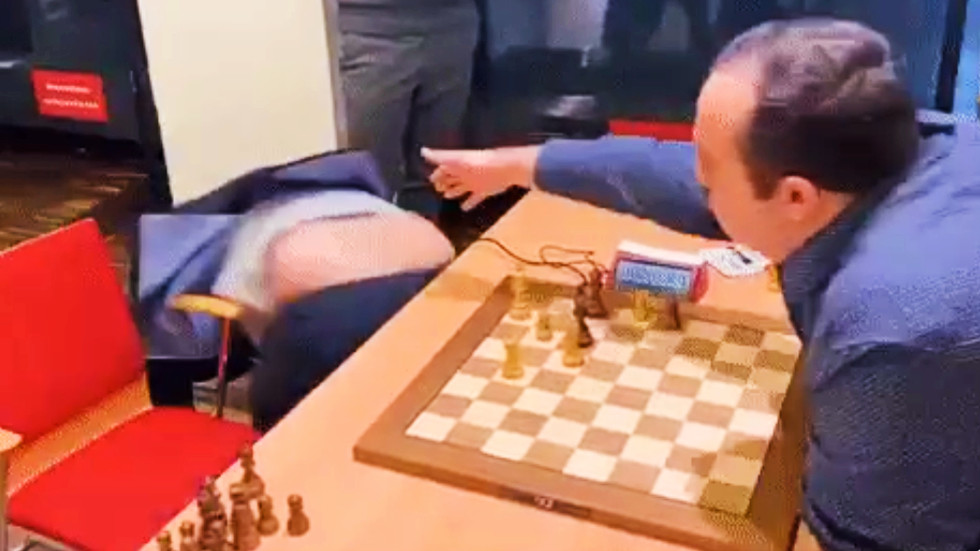 Pawel Teclaf VS Tigran Petrosian. FIDE World blitz chess