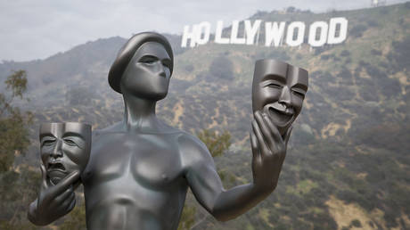 SAG Awards's Actor attends the 21st annual SAG Awards 'Actor' visits the Hollywood Sign event on January 20, 2015 in Hollywood, California. © Tibrina Hobson / FilmMagic