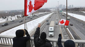 Media floats Russia theory for Canadian trucker protest