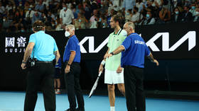 Security fears as intruder storms court at Australian Open final (VIDEO)