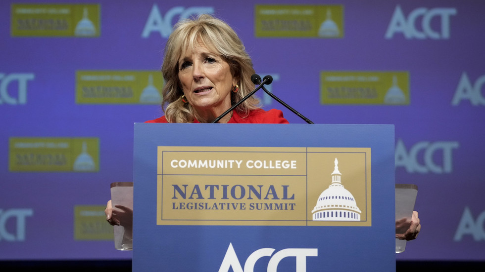 Jill Biden Confirms Major Omission From Spending Bill — RT World News