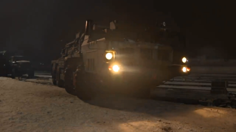 Arrival of the S-400 air defense system of the association of the Air Force and Air Defense of the Air Defense Forces to the Republic of Belarus